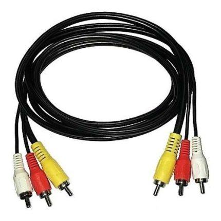 CABLE AUDIO Y VIDEO RCA/RCA 1.5M