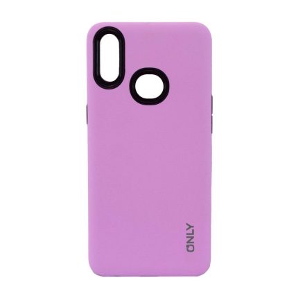 TPU MOTOMO pastel  MOD132E MOTO G8 POWER  VIOLETA