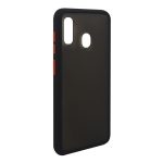 TPU BORDES COLORES MOD154 IP 8  NEGRO