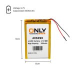 BATERIA DE TABLET 406090  - 3500mAh - 6 x 9 cm