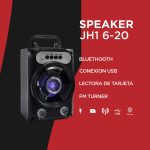PARLANTE SMALL MOD JH16-20 BT - NEGRO - Imagen 4