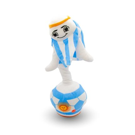 MUÑECO BAILARIN MASCOTA MUNDIAL MUSICA