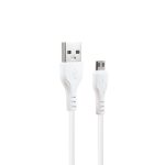 CABLE USB MOD 124 ECO CLASSIC - ONLY - V8 - BLANCO - Imagen 2