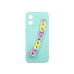 TPU MOD523 SILICONE CADENA - SAM A34 - ONLY - VERDE