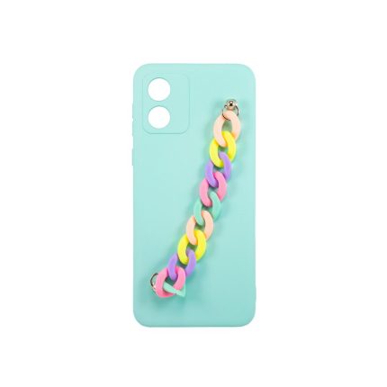 TPU MOD523 SILICONE CADENA - SAM A34 - ONLY - VERDE