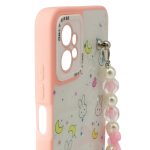 TPU MOD522 GLITTER CHAINS - MOT G42 - ONLY - PINK - Imagen 2