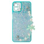 TPU MOD522 GLITTER CHAINS - MOT G42 - ONLY - BLUE