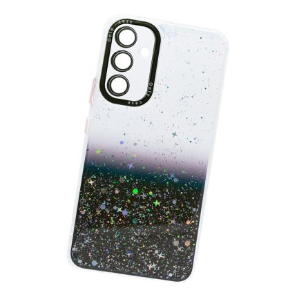 TPU MOD513 GLITTER SPLASH - SAM A34 - ONLY - BLACK