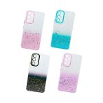 TPU MOD513 GLITTER SPLASH - SAM A34 - ONLY - BLACK - Imagen 4
