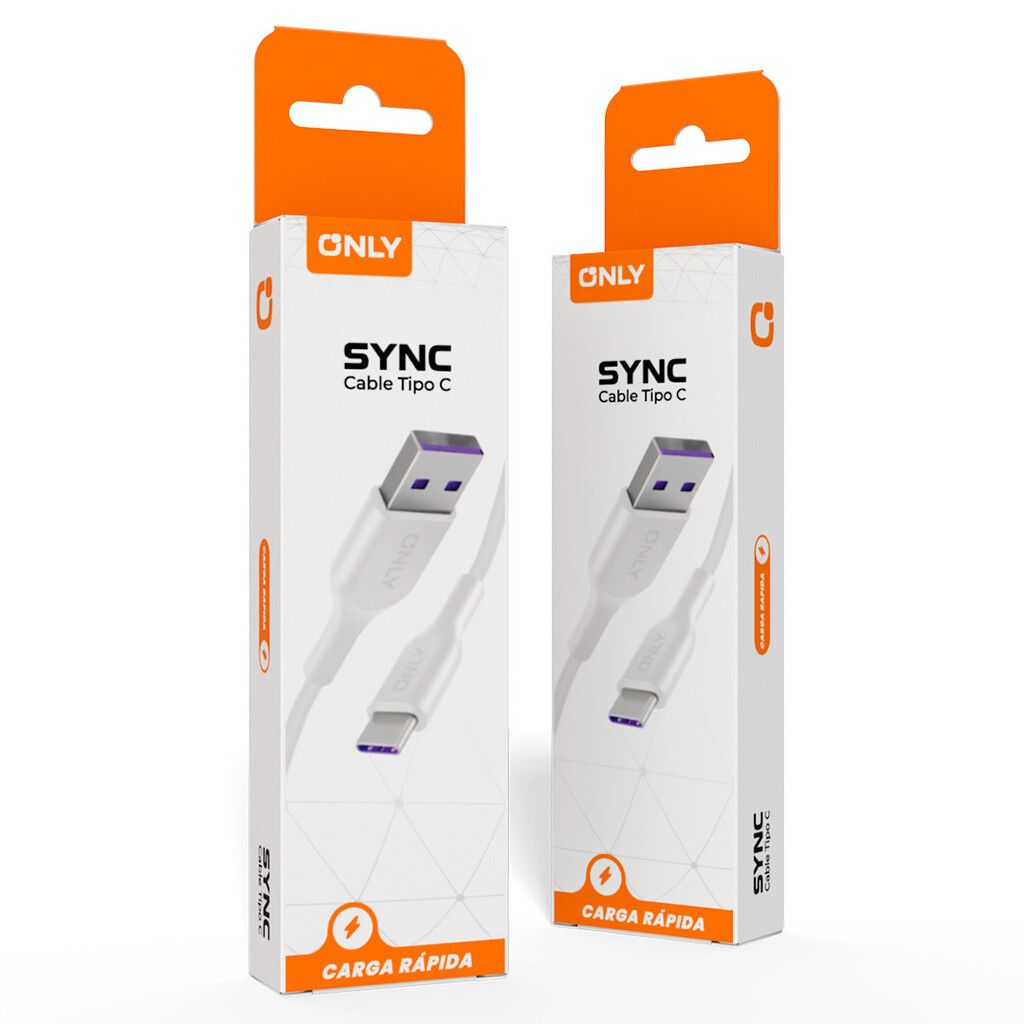 CABLE USB TIPO C MODO-140 SYNC - ONLY - BLANCO CABLE USB TIPO C MODO-140 SYNC - ONLY - BLANCO - Imagen 1