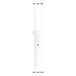 MALLA RELOJ MODS-752 SILICONA LISA 38 - ST - BLANCO