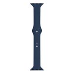 MALLA RELOJ MODS-752 SILICONA LISA 38 - ST - AZUL