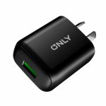 CARGADOR 220V MODO-018 4.8A - RUSH - 1USB + CABLE V8 - ONLY - NEGRO - Imagen 2