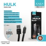 CABLE USB MODX-089 HULK TIPO C - XAEA - VERDE - Imagen 4
