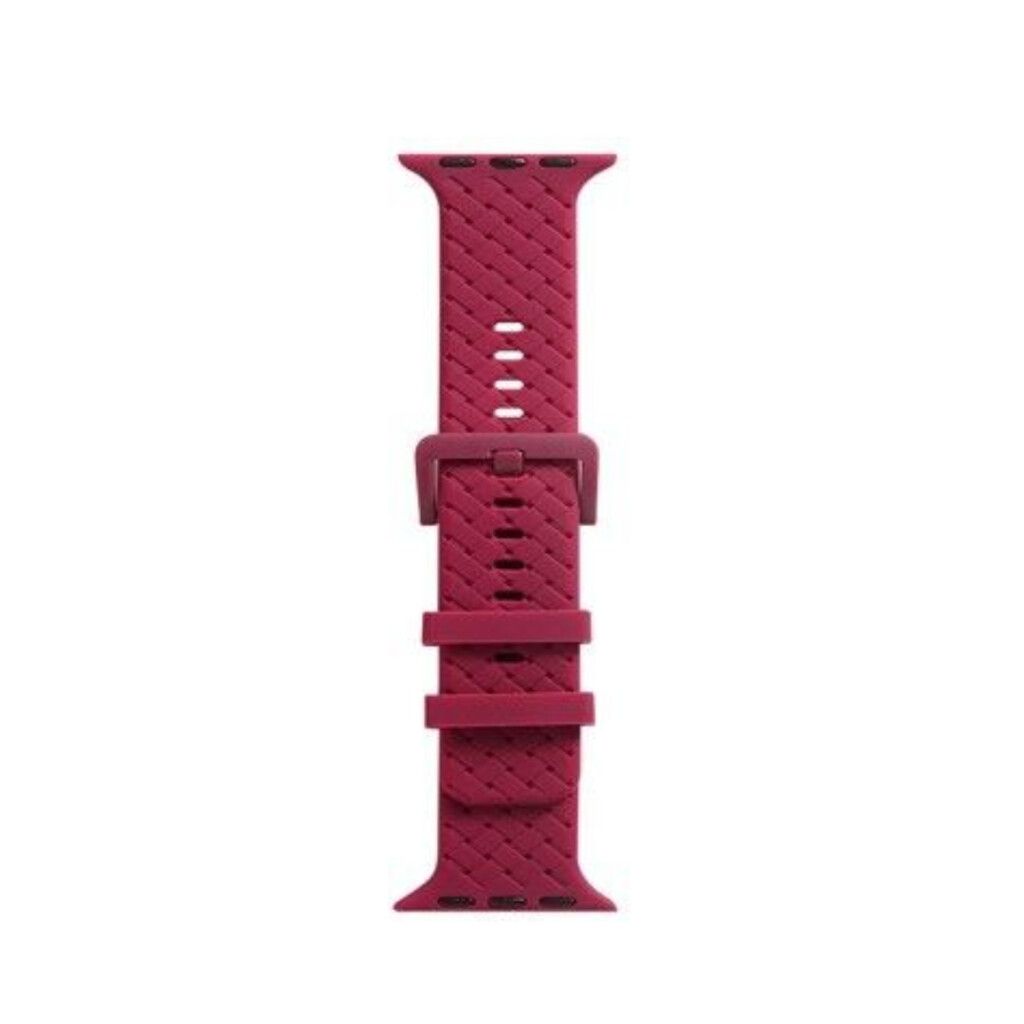 MALLA RELOJ MODS-767 SILICONA TRENZADA 42 - ST - MAGENTA MALLA RELOJ MODS-767 SILICONA TRENZADA 42 - ST - MAGENTA - Imagen 1