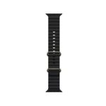 MALLA RELOJ MODS-754 SILICONA CORRUGADA 38 - ST - NEGRO