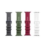 MALLA RELOJ MODS-766 SILICONA TRENZADA 38 - ST - BLANCO - Imagen 2