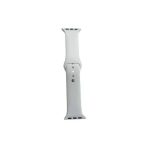 MALLA RELOJ MODS-753 SILICONA LISA 42 - ST - BLANCO