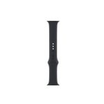 MALLA RELOJ MODS-753 SILICONA LISA 42 - ST - NEGRO