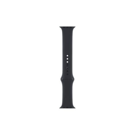 MALLA RELOJ MODS-753 SILICONA LISA 42 - ST - NEGRO