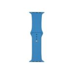 MALLA RELOJ MODS-753 SILICONA LISA 42 - ST - AZUL