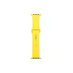 MALLA RELOJ MODS-753 SILICONA LISA 42 - ST - AMARILLO