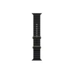 MALLA RELOJ MODS-755 SILICONA CORRUGADA 42 - ST - NEGRO