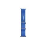 MALLA RELOJ MODS-755 SILICONA CORRUGADA 42 - ST - AZUL