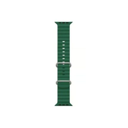 MALLA RELOJ MODS-754 SILICONA CORRUGADA 38 - ST - VERDE