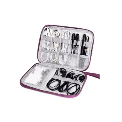 ORGANIZADOR DE CABLES GRANDE MODS-781 - ST - VIOLETA