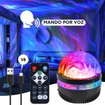 LAMPARA AURORAS BOREALES MODV-000E - VARIOS - NEGRO - Imagen 3