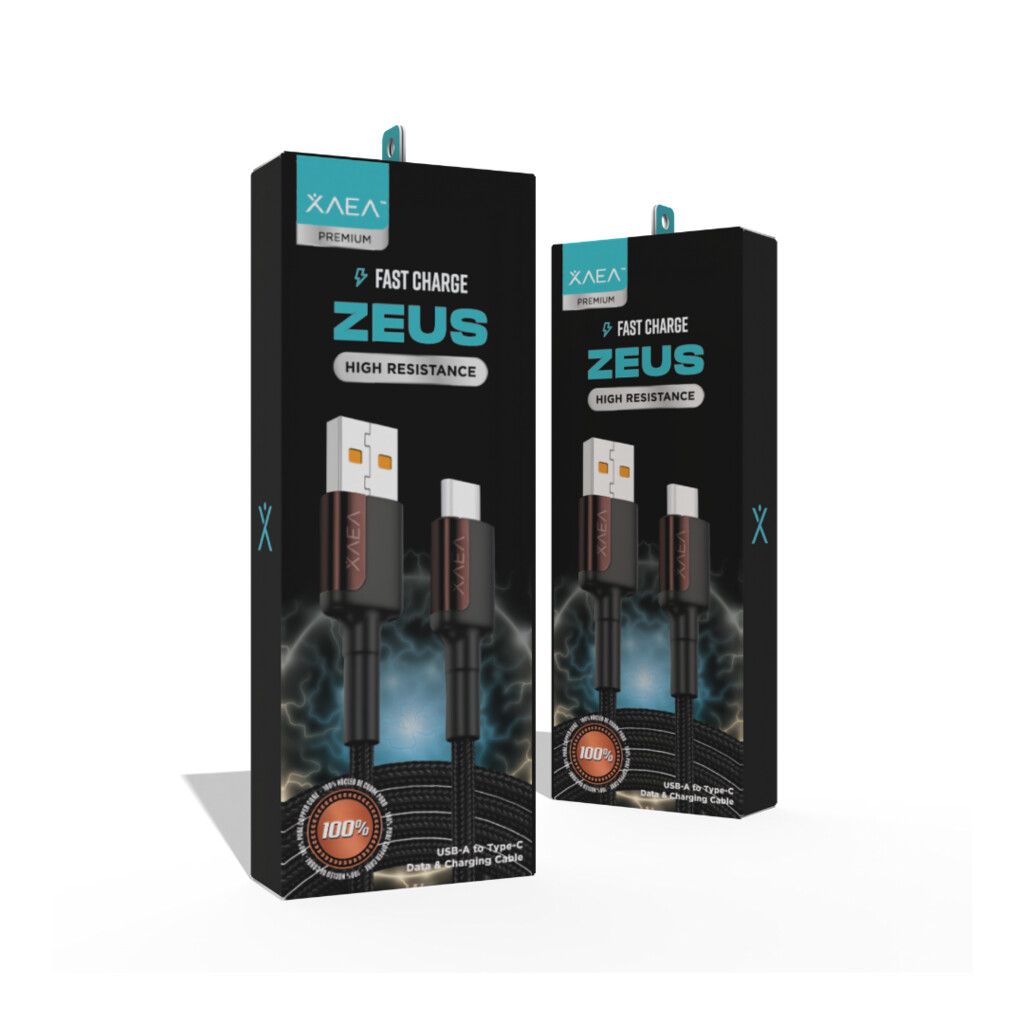 CABLE USB TIPO C MODX-103 - ZEUS - XAEA - MARRON CABLE USB TIPO C MODX-103 - ZEUS - XAEA - MARRON - Imagen 1