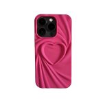 TPU MOD605 TEXTURA CORAZON - IPH 16 - XAEA - ROSA