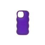 TPU MOD604 ONDULADO TRANSPARENTE - SAM S25 FE - XAEA - VIOLETA - Imagen 2