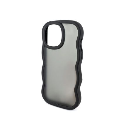 TPU MOD604 ONDULADO TRANSPARENTE - SAM S25 FE - XAEA - NEGRO