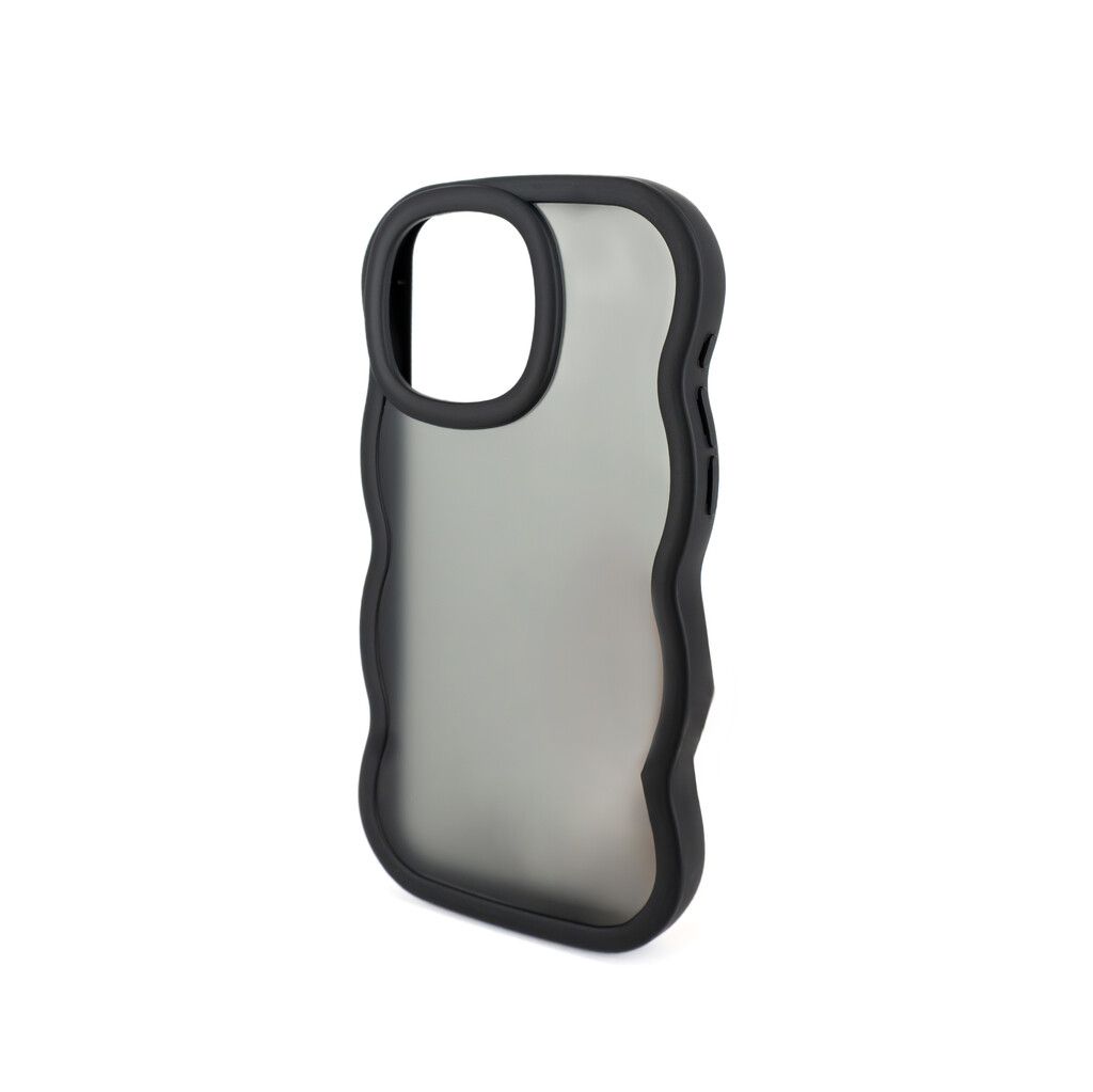 TPU MOD604 ONDULADO TRANSPARENTE - SAM S25 FE - XAEA - NEGRO TPU MOD604 ONDULADO TRANSPARENTE - SAM S25 FE - XAEA - NEGRO - Imagen 1