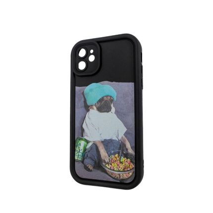 TPU MOD607 SILICONA DISEÑO - XIA REDMI NOTE 13 PRO - XAEA - NEGRO