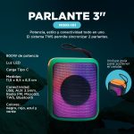 PARLANTE 3'' GROOVE - MODX-101 - XAEA - ROJO - Imagen 4