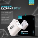 ADAPTADOR-CARGADOR 220V MODX-616 EXTREME - 6,2A - 1USB + 2TC - XAEA - BLANCO - Imagen 3