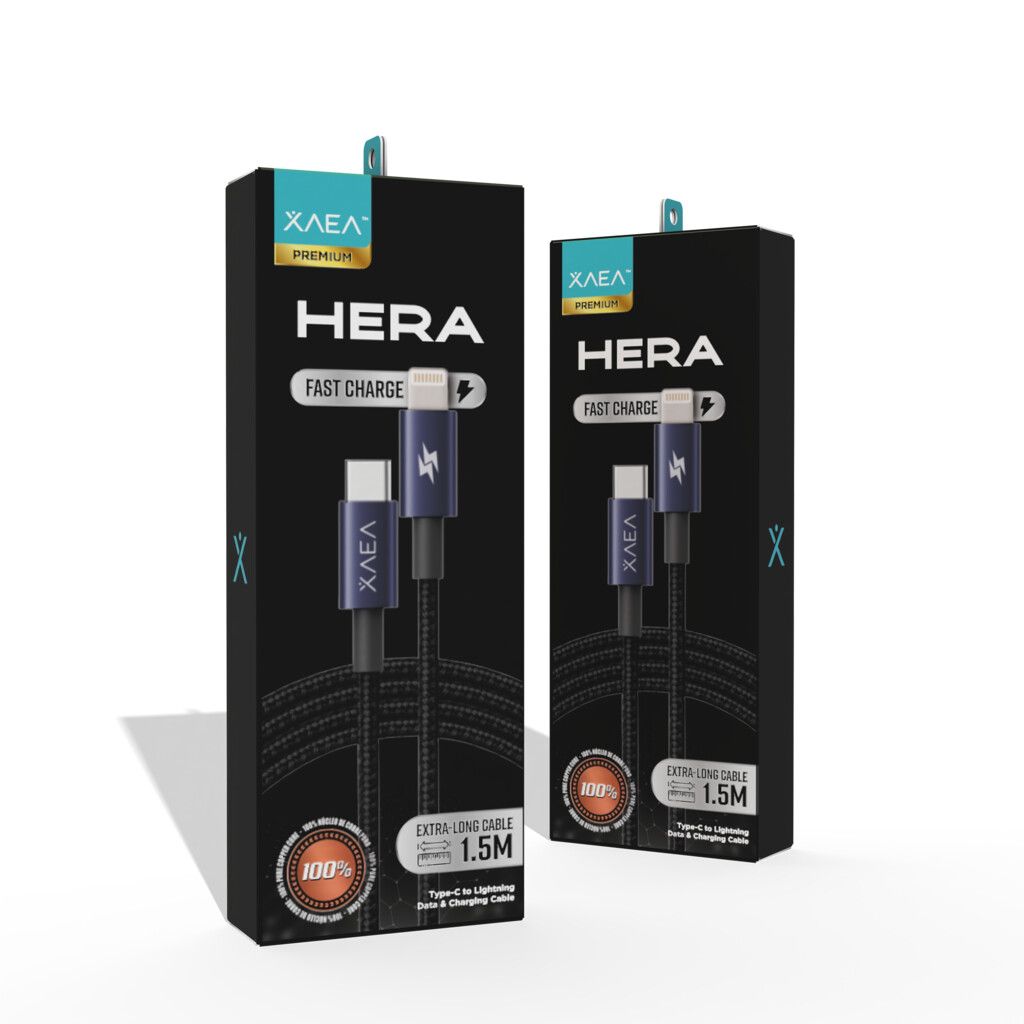 CABLE TIPO C LIGTHNING MODX-106 - HERA - XAEA - AZUL CABLE TIPO C LIGTHNING MODX-106 - HERA - XAEA - AZUL - Imagen 1