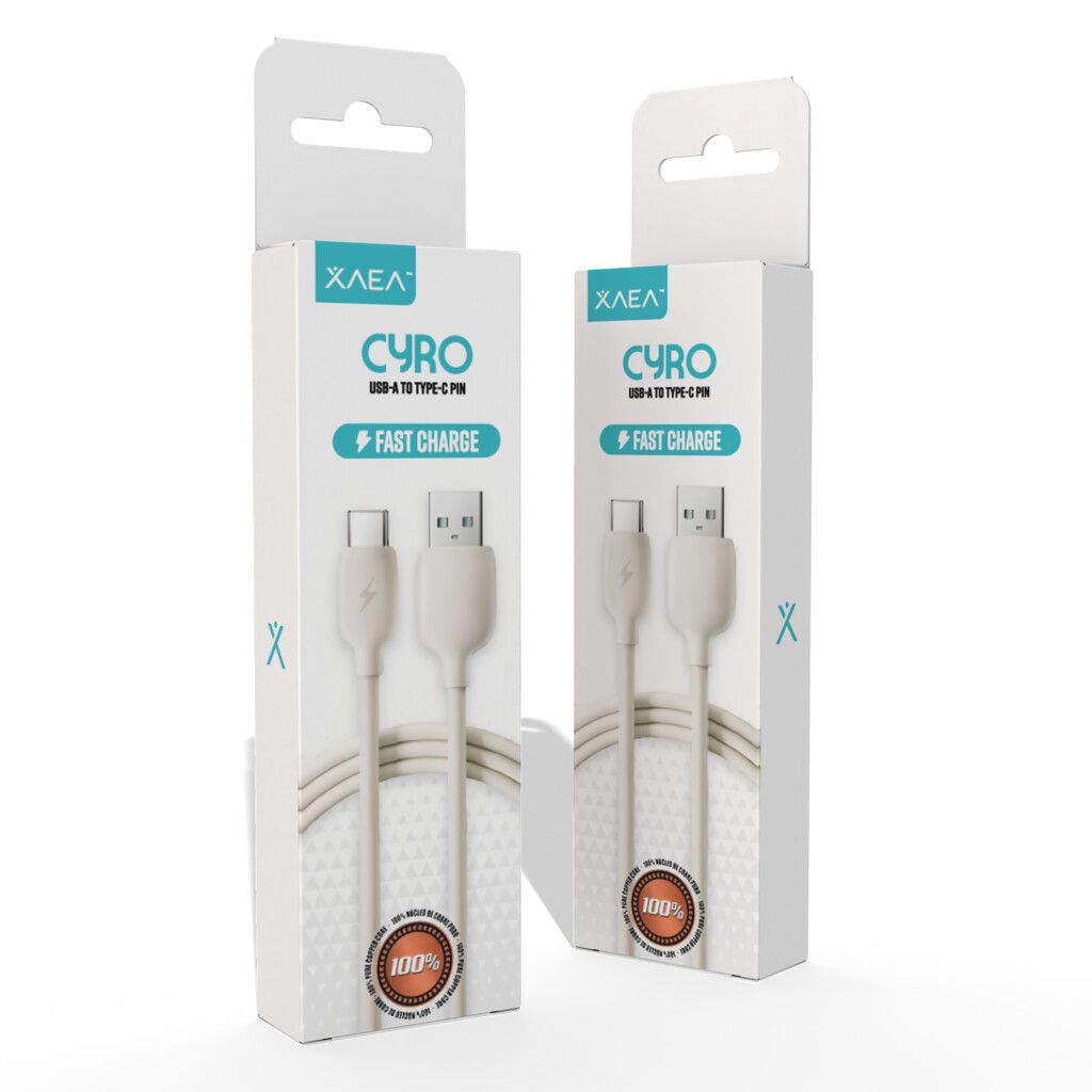 CABLE USB TIPO C CYRO MODX-099 - XAEA - BLANCO CABLE USB TIPO C CYRO MODX-099 - XAEA - BLANCO - Imagen 1