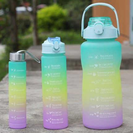 BOTELLA SET X 3 MODX 233 - XAEA - VERDE