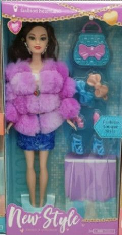 MUÑECA FASHION NEW STYLE MARZ-008 - ZUMO - VIOLETA MUÑECA FASHION NEW STYLE MARZ-008 - ZUMO - VIOLETA - Imagen 1