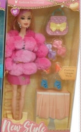MUÑECA FASHION NEW STYLE MARZ-008 - ZUMO - ROSA