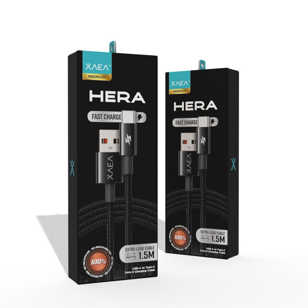 CABLE USB TIPO C MODX-101 - HERA - XAEA - NEGRO CABLE USB TIPO C MODX-101 - HERA - XAEA - NEGRO - Imagen 1