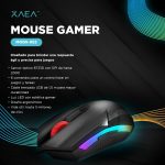 MOUSE GAMER MODX-052 Y-WING - XAEA - NEGRO