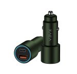 ADAPTADOR-CARGADOR 12V VOLTAIR MODX-517 - 3A - 1USB + 1TC - XAEA - VERDE