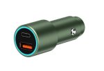 ADAPTADOR-CARGADOR 12V VOLTAIR MODX-517 - 3A - 1USB + 1TC - XAEA - VERDE - Imagen 2
