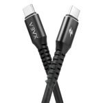 CABLE WOLVERINE TIPO C A TIPO C MODX-008R - XAEA - NEGRO