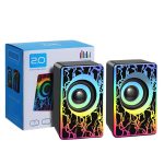 PARLANTE PC DOBLE 3'' MODX-104 - NEGRO